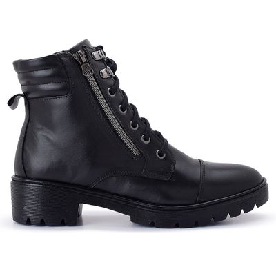 BOTA COURO JESS PRETO - BIARITZ