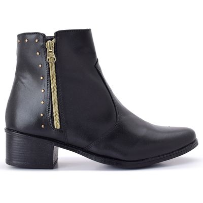 BOTA COURO KARINA PRETO - BIARITZ