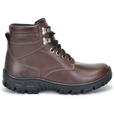 Bota Coturno Bmbrasil Working 8600/10 Café 
