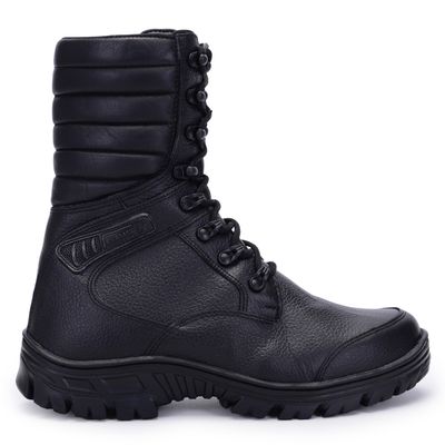 Coturno Bota Tático Militar Attack Moto 5188-PE PM... - BMBRASIL CALÇADOS