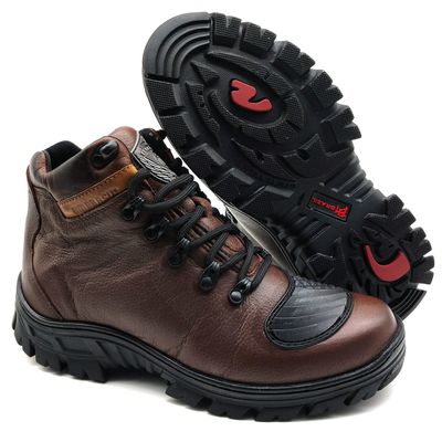 Bota Adventure Olimpo Esporte Ar Livre 5186/02 Caf... - BMBRASIL CALÇADOS