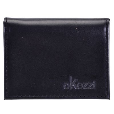 carteira em couro slim preto - BMBR-OKZ-001 - BMBRASIL CALÇADOS