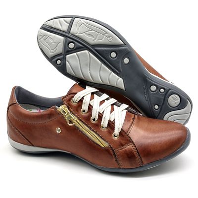 Tenis Feminino Casual Tipo Tenis Com Amortecedor e... - BMBRASIL CALÇADOS