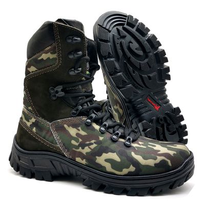 Coturno Multicam Guardian Bm Brasil Semi-impermeáv... - BMBRASIL CALÇADOS