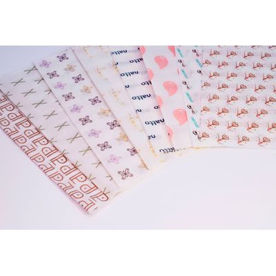 Papéis Seda - 40x70 Cm - Personalizado - Impressão... - Boutique do Kraft