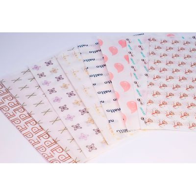 Papéis Seda - 30x40 Cm - Personalizado - Impressão... - Boutique do Kraft