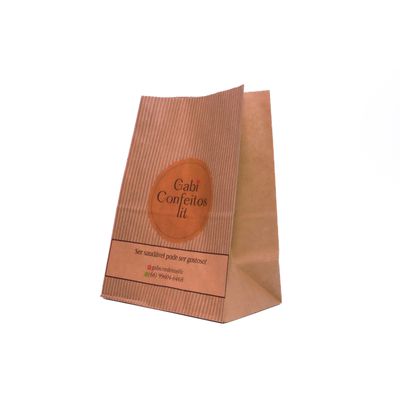 Saco Kraft Delivery - Tamanho M (19x26x12 cm) - Pe... - Boutique do Kraft