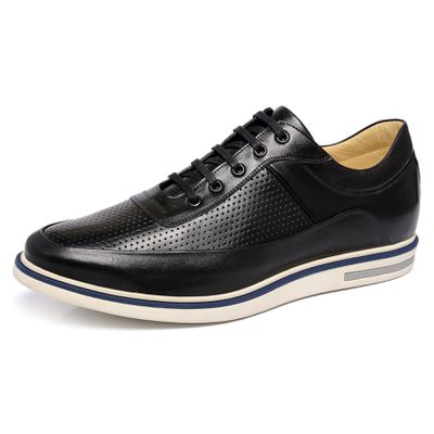 Sapato Casual Ettore, Malaga - Couro Preto. - CALCADOSETTORE