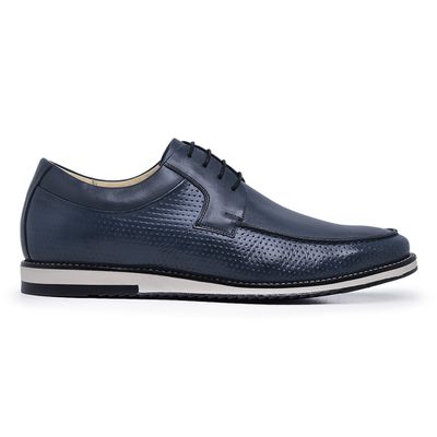 Sapato Casual Ettore, Taranto - Couro Azul - CALCADOSETTORE