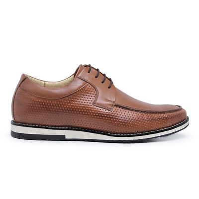 Sapato Casual Ettore, Taranto - Couro Caramelo - CALCADOSETTORE