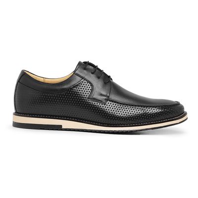 Sapato Casual Ettore, Taranto - Couro Preto - CALCADOSETTORE