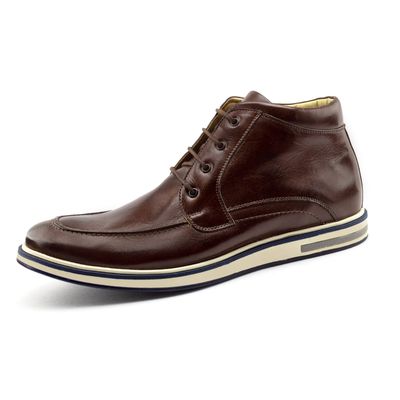 Sapato Casual Ettore, Catânia- Couro Tabaco. - CALCADOSETTORE