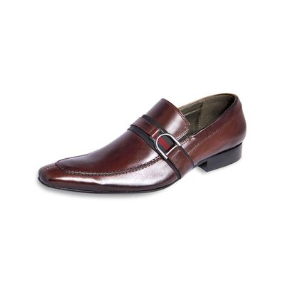 Sapato Esporte Fino Ettore, Turim - Couro Tabaco. - CALCADOSETTORE