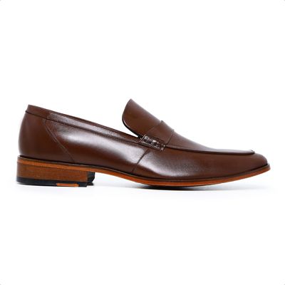 Sapato Esporte Fino Ettore, Palatino - Couro Tabac - CALCADOSETTORE