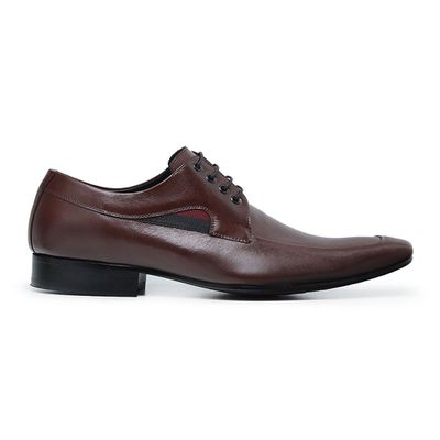 Sapato Social Ettore, Milão - Couro Tabaco. - CALCADOSETTORE