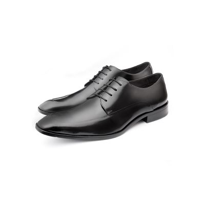 Sapato Social Ettore, Gênova - Couro Preto. - CALCADOSETTORE