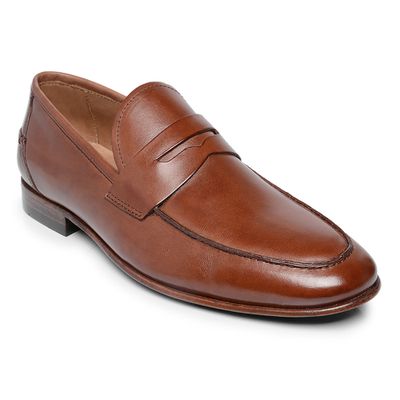 Sapato Social Ettore, Slim - Couro Caramelo - CALCADOSETTORE