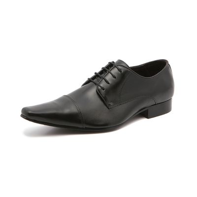 Sapato Social Ettore, Roma - Couro Preto - CALCADOSETTORE