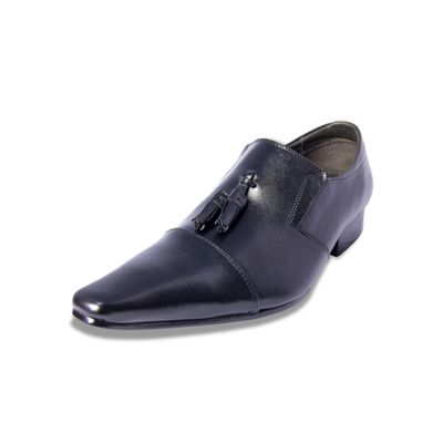 Sapato Esporte Fino Ettore, Toscana - Couro Preto. - CALCADOSETTORE