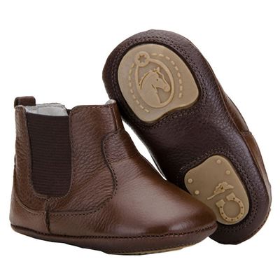 Botina Bebê Country Infantil Em Couro - 051-Cafe - CAPELLI BOOTS