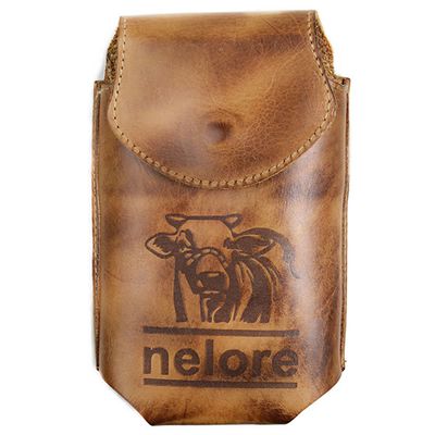 Bainha De Celular Desenho Boi Nelore a Laser - BAC-nelore - CAPELLI BOOTS