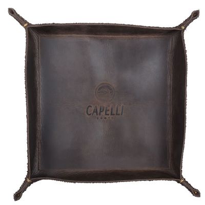 Organizador Aparador De Mesa Couro - PT-Cafe - CAPELLI BOOTS