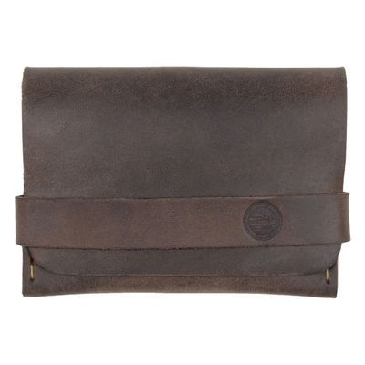 Carteira Masculina Pequena De Couro - carteira-cafe-2 - CAPELLI BOOTS