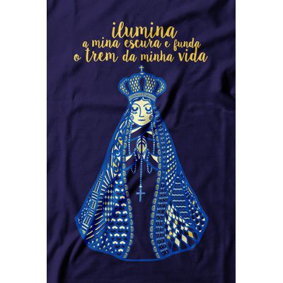 Camiseta Nossa Senhora. 100% algodão, 100% Minas Gerais.