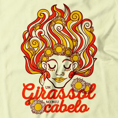 Camiseta Girassol. 100% algodão, 100% Minas Gerais.