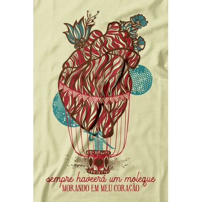 Camiseta O Moleque e o Coração. 100% algodão, 100% Minas Gerais.