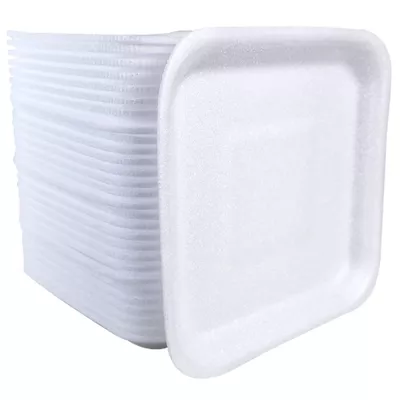 Bandeja de Isopor Branca R1 - 400 unidades
