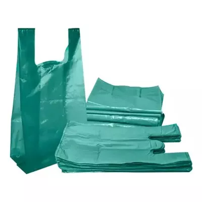 Sacola Plástica Verde 30 x 45 - C/ 04 KG.