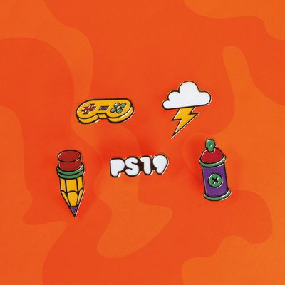 Kit com 5 Pins Criatividade - kit-pins-ps2020 - Shop Pixel Show