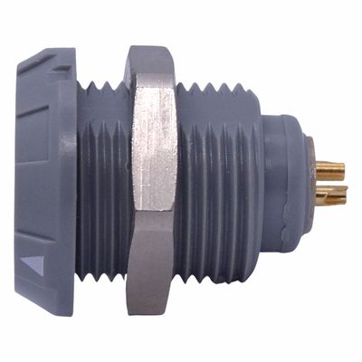 Conector Lemo Medi Snap 2 Vias Fêmea para Micro Motor Elétricos Driller / Dentscler / Outros