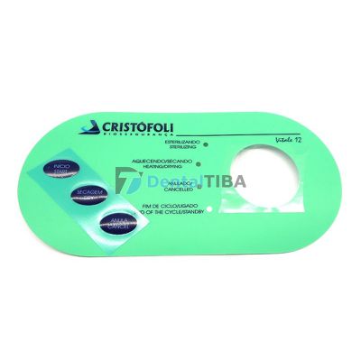Teclado Membrana Vt 12 Verde