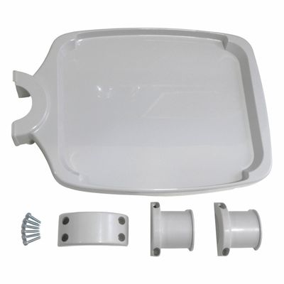 Kit Bandeja Auxiliar Mesa Plástica Gnatus