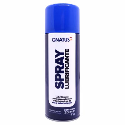 Óleo / Spray Lubrificante 200ml Gnatus P/ Alta e Baixa Rotação