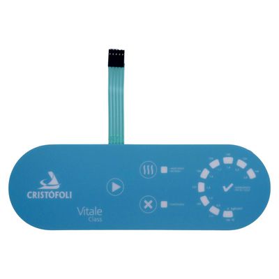 Teclado de Membrana com Barramento para Autoclave Cristofoli Var/vdr Vitale Class 12/21l