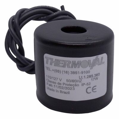Bobina Solenóide Thermoval 17w / 127v