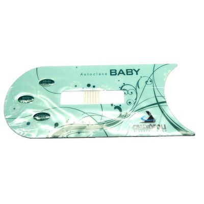 Teclado Membrana Verde Autoclave Baby
