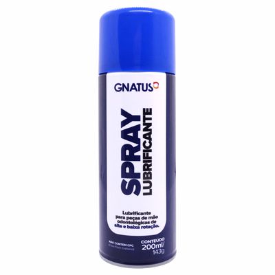 Óleo / Spray Lubrificante 200ml Gnatus P/ Alta e Baixa RotaÇÃo