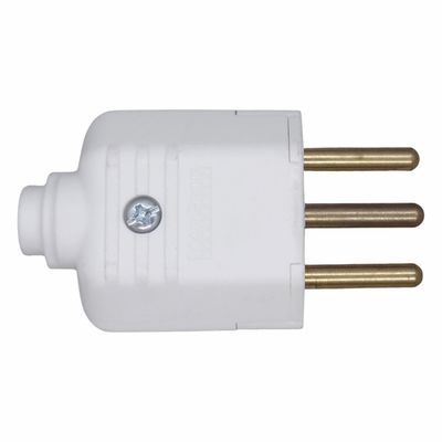 PLUG MACHO 3 PINOS 10A