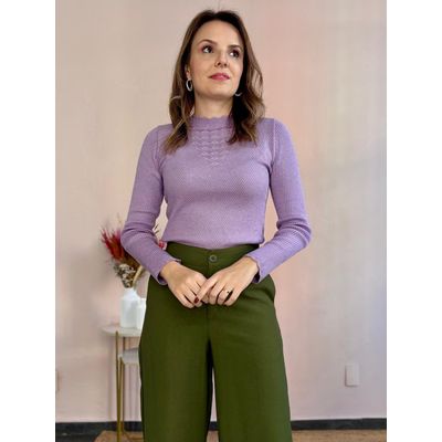 Tricô Lila - Lavanda - DONNA LELLA