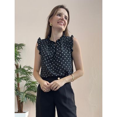 Blusa Poá Iara - DONNA LELLA
