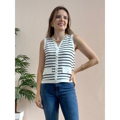 Colete Listrado - DONNA LELLA