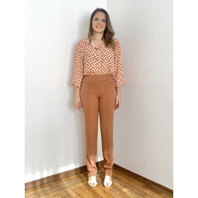 Calça Gardenia - Capuccino - DONNA LELLA