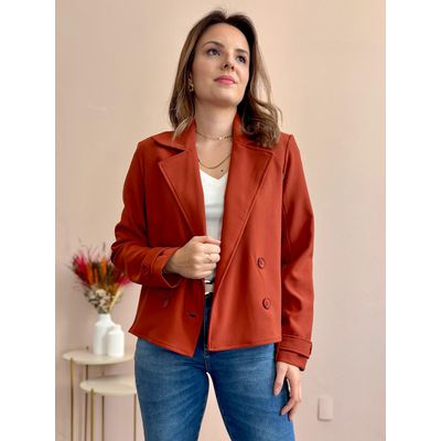 Trench Coat - Terracota - DONNA LELLA