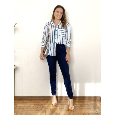 Calça Jeans Malha Skinny JULIA - DONNA LELLA