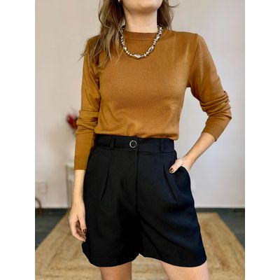 Shorts Mandy - Preto - DONNA LELLA