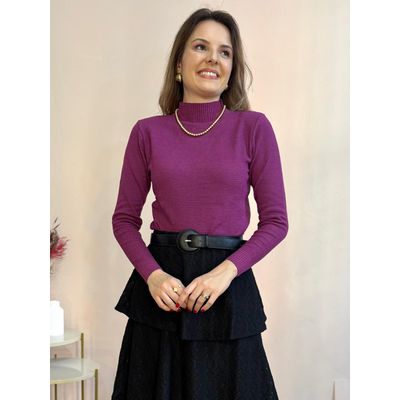 Tricô Boucle - Fucsia - DONNA LELLA